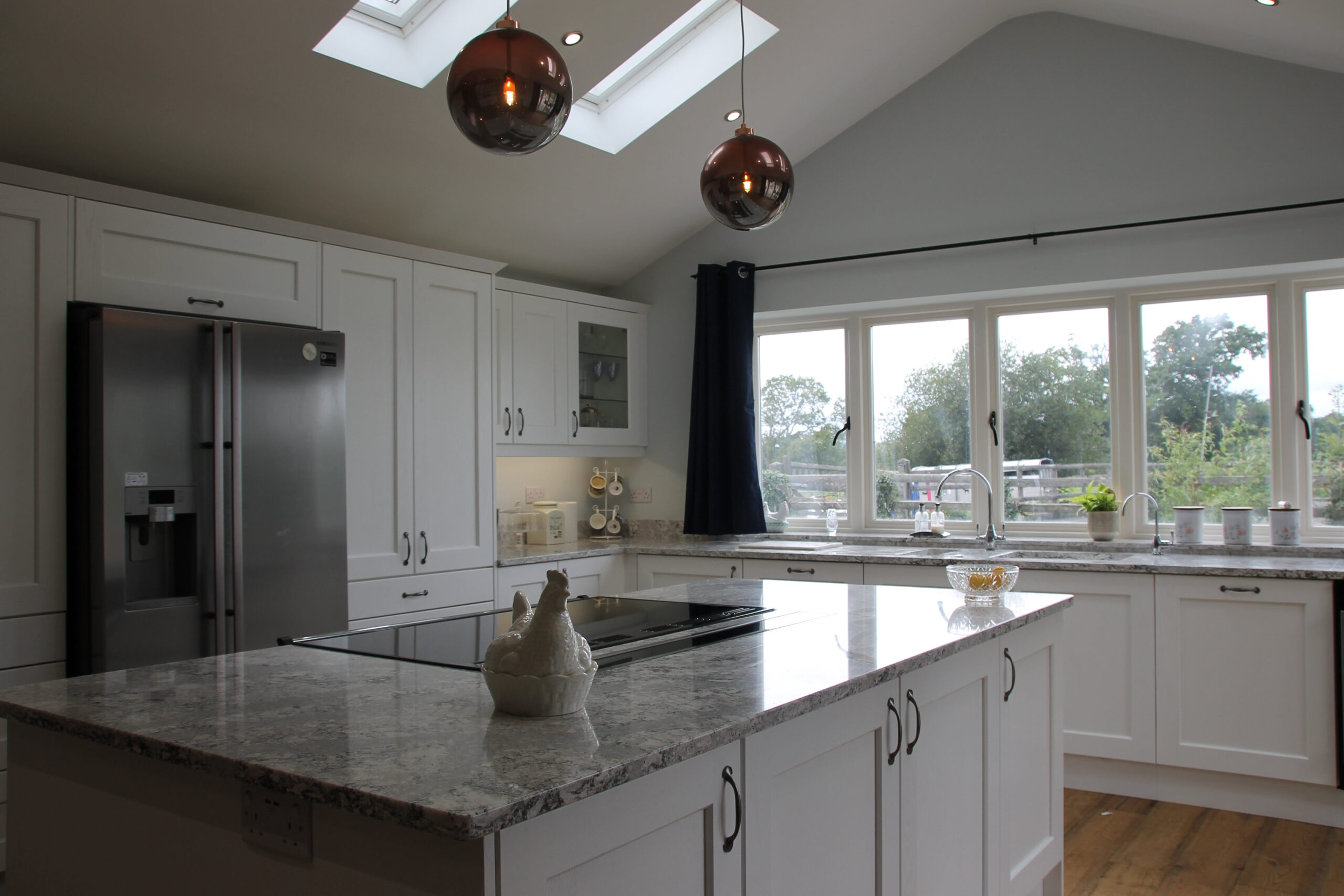 luxury kitchen renovation in Hampshire
